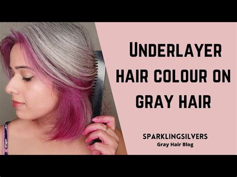 Red Brown Hair With Blonde Peekaboos Short Hair