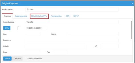 Qual O Significado Das Siglas Cei Cno E Caepf No Cadastro Da Empresa