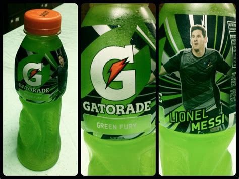 Kiroku Tensha Eriko: Just a Gatorade...with Lionel Messi on it - The ...