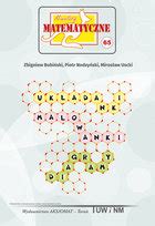 Miniatury matematyczne 65 Układanki malowanki diagramy Bobiński