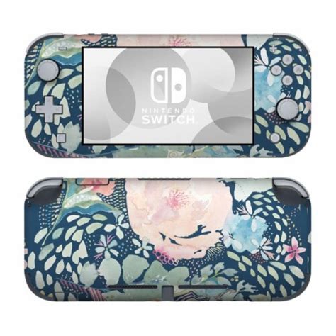 Decalgirl Nsl Modernbouq Nintendo Switch Lite Skin Modern Bouquet