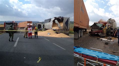 Hombre Queda Prensado Tras Fuerte Accidente Carretero Sobre La