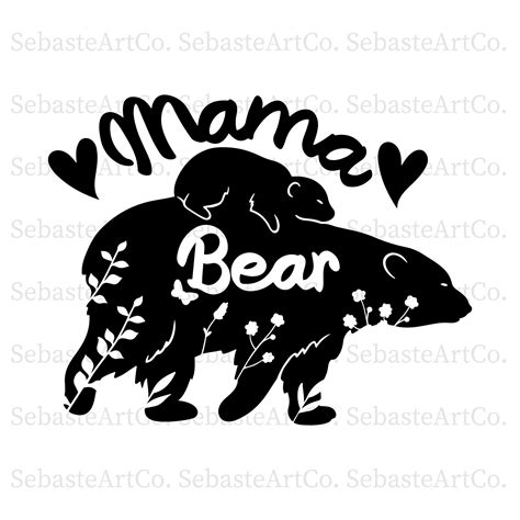 Mama Bear Svg File Mom Shirt Design Cricut Mama Bear Cricut Cut File Artofit