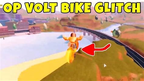 OP VOLT BIKE GLITCH Roblox Jailbreak YouTube