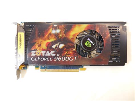 Видеокарта Zotac GeForce 9600GT 1Gb