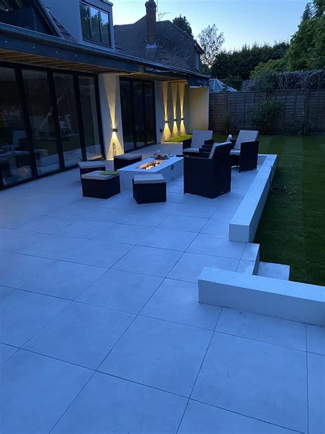 Marbella White Outdoor Porcelain 600x600x20mm