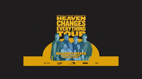 Heaven Changes Everything Tour Big Daddy Weave 887 The Cross