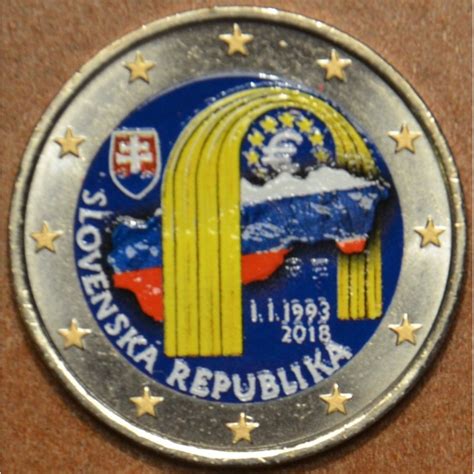 Eurocoin Eurocoins Euro Slovakia Year Of Slovak Republi