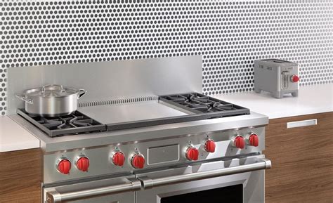 Wolf 48" Dual Fuel Range 4 Burner Infrared Dual Griddle