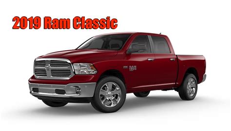 2019 Ram 1500 Classic Trucks Join the All-New 2019 Ram This Year (News ...