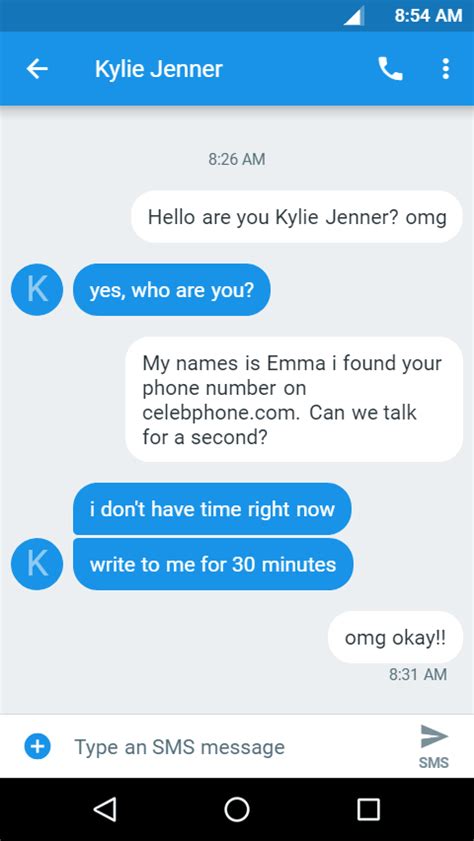 Kylie Jenner Real Phone Number Find The Phone Number For Your Idol