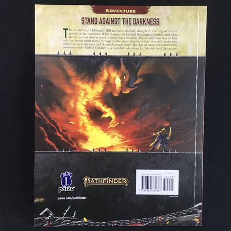 Pathfinder 2e Pathfinder Adventure Path Cult Of Cinders Age Of Ashes