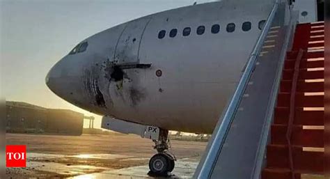 Baghdad At Least Rockets Hit Near Baghdad Airport Iraqi Officials