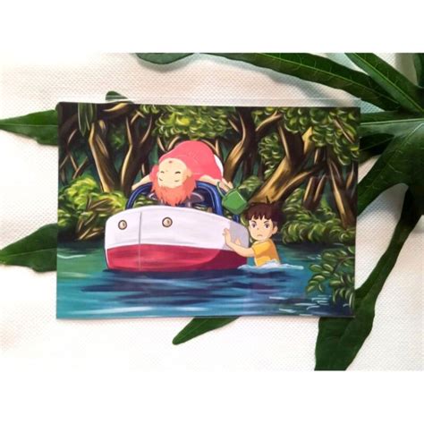 Jual Ghibli Postcard Kartu Pos Studio Ghibli Shopee Indonesia