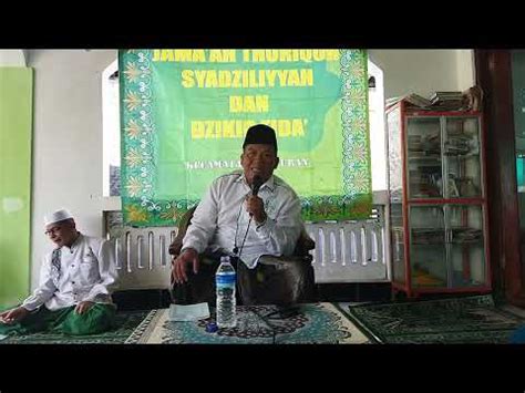 bp ky ahmadi jamaah thoriqoh syadziliyah youtube