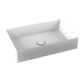 Lavabo Elegance Appoggio X Senza Foro In Ceramica Bianco Lucido Di