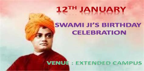 Birth Anniversary Of Swami Vivekananda Vivekananda Mission School