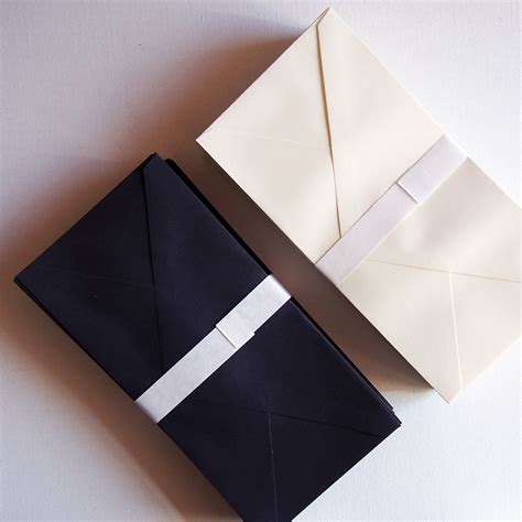 DL Envelopes Ivory Envelopes For Wedding Invitations Fleck Wallet