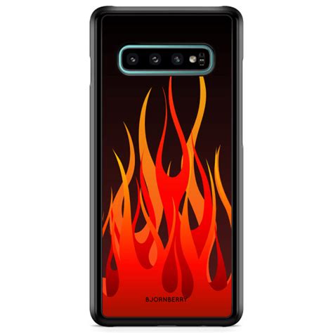 Bjornberry Skal Samsung Galaxy S10 Flames 00bc Fyndiq