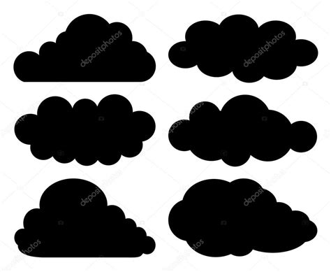 Colecci N De Las Nubes Vector De Stock Leonardo