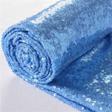 Light Blue Sparkle Fabric