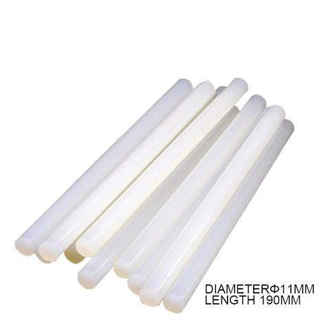 Pcs Lot Mm Mm Hot Adhesive White Melt Glue Sticks For Electric