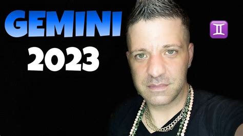 GEMINI 2023 YEARLY HOROSCOPE TAROT READING A YEAR OF CHANGES YOU WILL