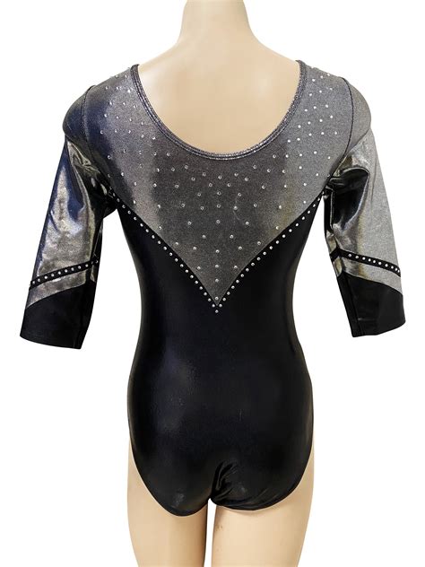 Lil Fox Leotards Long Sleeve Mystique 3 4 Sleeve Gymnastics Dance