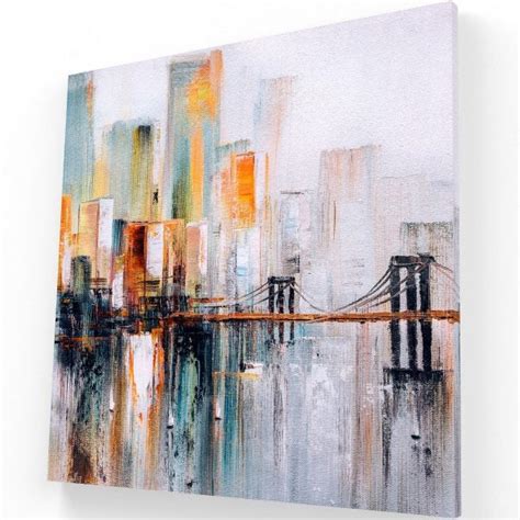 Cuadro Brooklyn Bridge Al Leo Krea Canvas Off