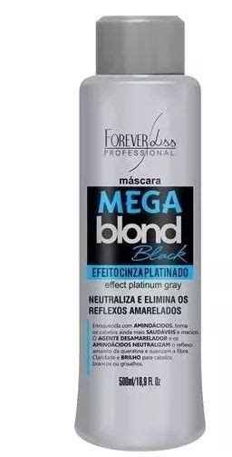 Forever Liss Ultra Matizador Mega Blond Black Platinado 500g