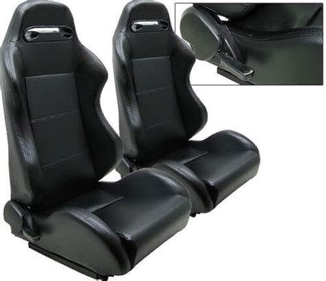 1993 2002 4th Gen Camaro Firebird Racing Seats 6le Style Black