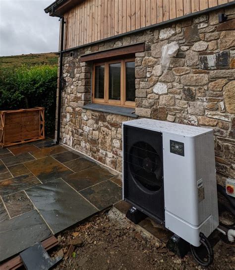 Air Source Heat Pump Installation Kw Mitsubishi Ecodan In Dartmoor