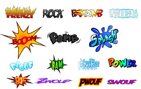 Onomatopoeia Clipart Best