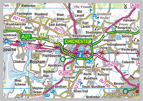 West Sussex County Map– I Love Maps