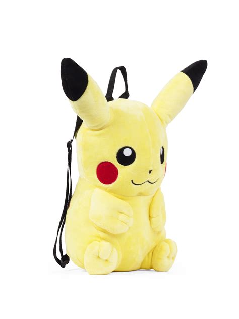 Pokemon - Nintendo Pokemon Pikachu Plush Backpack - Walmart.com - Walmart.com