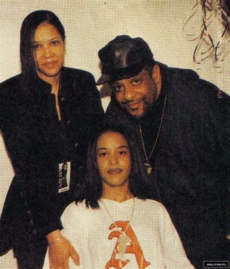 90s On Instagram Aaliyah With Her Parents Diane And Michael Haughton