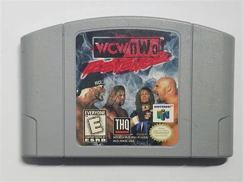 UGLY WCW Vs NWO Revenge Game Nintendo 64 N64 Cartridge - Etsy