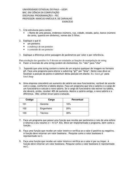 PDF Exercicio Revisao Pec DOKUMEN TIPS