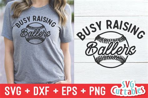 Baseball Mom Svg Busy Raising Ballers Softball Shirt