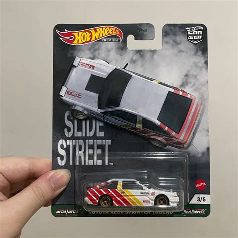 Hotwheels Premium Toyota Ae Sprinter Trueno Slide Street Shopee