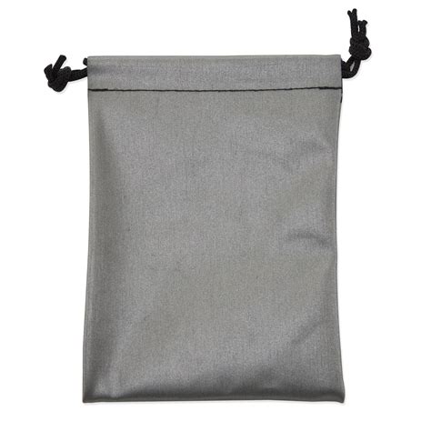 Steel Grey Drawstring Pouch X Dozen