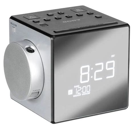 SONY ICF C1PJ Gray Clock Radio with Time Projector AM FM купить в