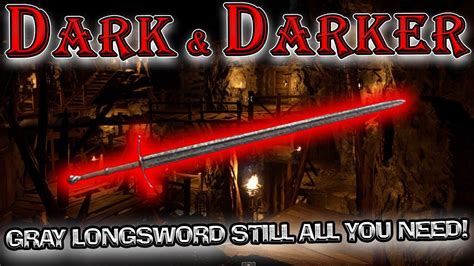 Dark And Darker Solo Longsword Fighter Peaceful Late Night Goblin