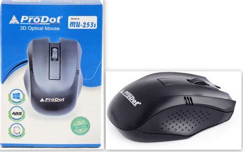 Black Plastic Prodot Usb Mouse Mu S At Rs Piece In Vellore Id