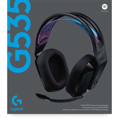 Headset Gamer G535 Preto 981 000971 Logitech G CX 1 UN Gamers