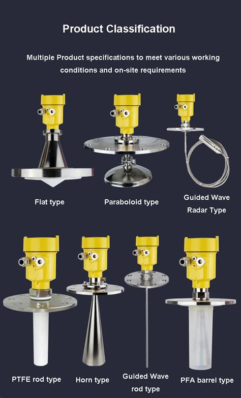 Radar Level Meter Intelligent Anti Corrosion Dam Water Tank High