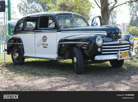 Vintage Ford Police Image & Photo (Free Trial) | Bigstock