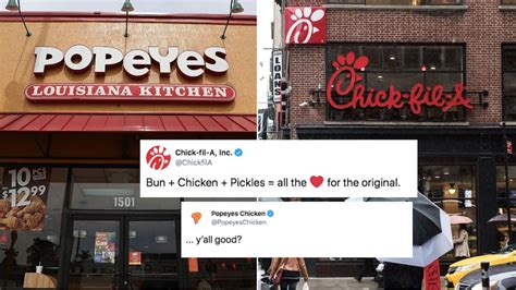 The Tweets About Popeyes Chicken Sandwich Vs Chick Fil A Are Fueling