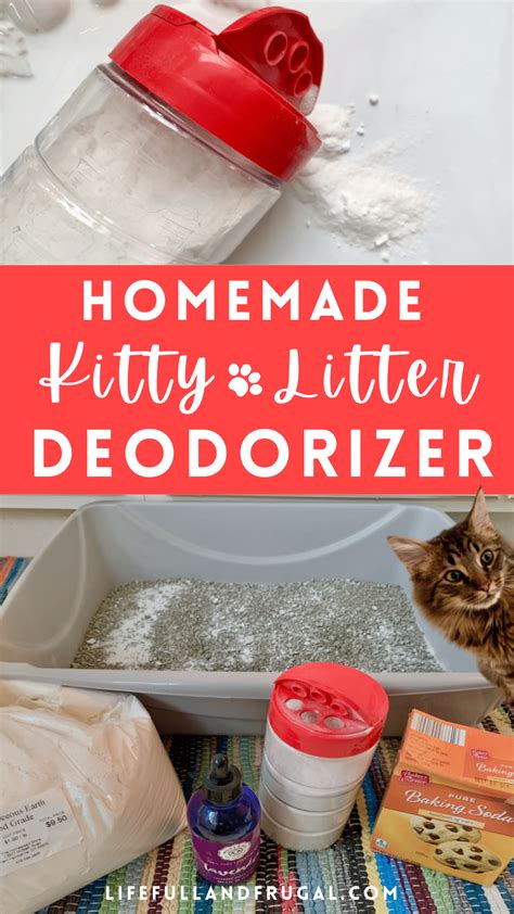 Homemade Kitty Litter Deodorizer - Life Full and Frugal