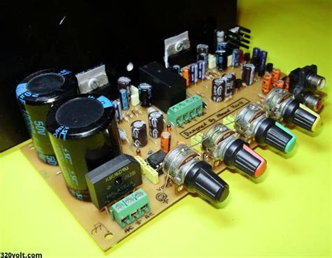 Tda7294 Amplifier Circuit Pcb Circuit Diagram